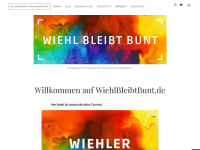 wiehlbleibtbunt.de Webseite Vorschau