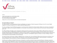 stiftung-volksdorf.de Webseite Vorschau