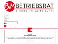 betriebsrat-bim.at Webseite Vorschau