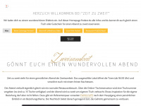 zeit-zu-zweit.ch Webseite Vorschau