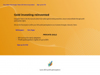 easygold.io Webseite Vorschau