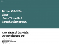 meine-bauchstelle.com Webseite Vorschau