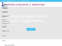 refluxdisease.ch Webseite Vorschau