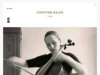 christinebalke.de Webseite Vorschau