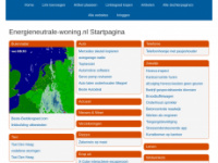 energieneutrale-woning.nl Webseite Vorschau