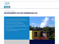 firmenunterkunft-schwaebische-alb.de Webseite Vorschau