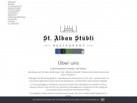 stalbanstuebli.ch Webseite Vorschau