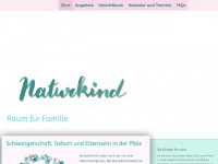 naturkind-pfalz.de Webseite Vorschau