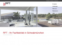 rft-fenster.net Webseite Vorschau