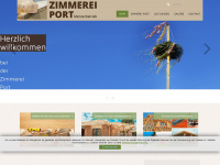 zimmereiport.de Webseite Vorschau