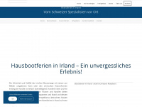 bootsferien-irland.ch Webseite Vorschau