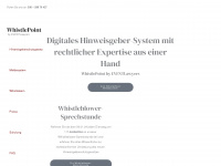 whistlepoint.de Webseite Vorschau