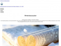 winterlesezauber.de Webseite Vorschau