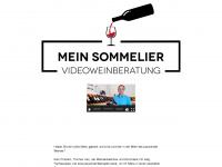 meinsommelier.ch Webseite Vorschau