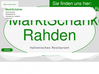 marktschaenke-rahden.de Webseite Vorschau