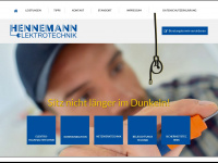 hennemann-elektrotechnik.de Webseite Vorschau