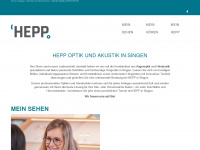 hepp-sehen-hoeren.de Webseite Vorschau