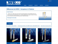 wexo.com Webseite Vorschau