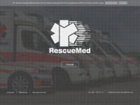 rescuemed-rettungsdienst.com Webseite Vorschau