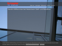 hestermann-metallbau.de Webseite Vorschau