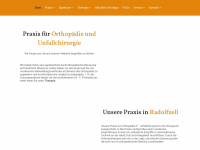 orthopaedie-radolfzell.de Webseite Vorschau