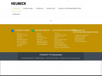 heubeck.org Webseite Vorschau