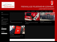 ffw-gosheim.de Webseite Vorschau