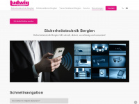 sicherheitstechnik-berglen.de Webseite Vorschau