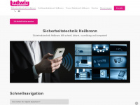 heilbronn-sicherheitstechnik.de Webseite Vorschau