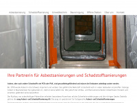 asag-asbest.ch Webseite Vorschau