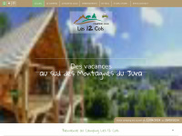 camping-les12cols.fr Webseite Vorschau