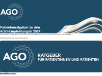 ago-patientenratgeber.de Webseite Vorschau