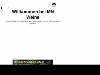 mnweine.ch Webseite Vorschau