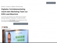 vertriebsmarketing.com Webseite Vorschau