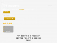 tft-boosting.com Webseite Vorschau