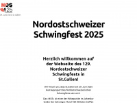 nos2025.ch Webseite Vorschau