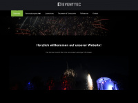 eventtec-pf.de Webseite Vorschau