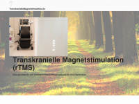 transkraniellemagnetstimulation.de Webseite Vorschau