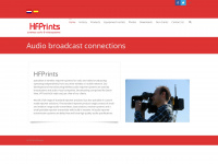 hfprints.com Webseite Vorschau