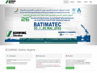 schwing-stetter-algerie.com Webseite Vorschau