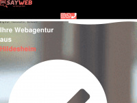 sayweb.de Webseite Vorschau