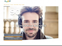 booost.app Webseite Vorschau