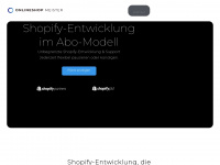 onlineshopmeister.de Webseite Vorschau