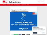 ag60plus-kreismettmann.de Webseite Vorschau