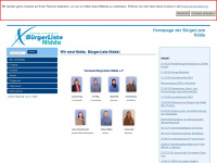 buergerliste-nidda.de Webseite Vorschau