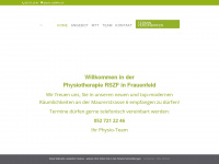 physiotherapie-rszf.ch Webseite Vorschau