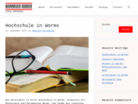 wormser-kurier.de Webseite Vorschau