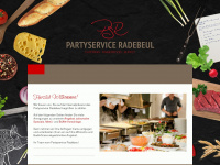 partyservice-radebeul.com Webseite Vorschau