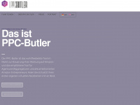 ppc-butler.com Webseite Vorschau