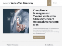 marketing.yvonne-vertes-von-sikorszky.de Webseite Vorschau